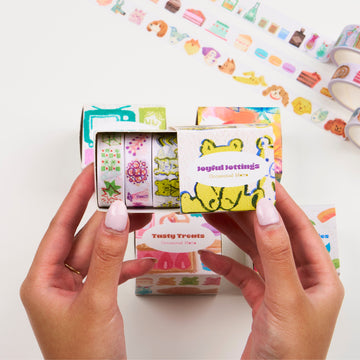 3 Rolls Joyful Mementos Washi Tape Set