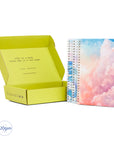 Set of 3 Hardcover Serenity Scenes Spiral Notebooks With 120gsm Ink-proof Pages