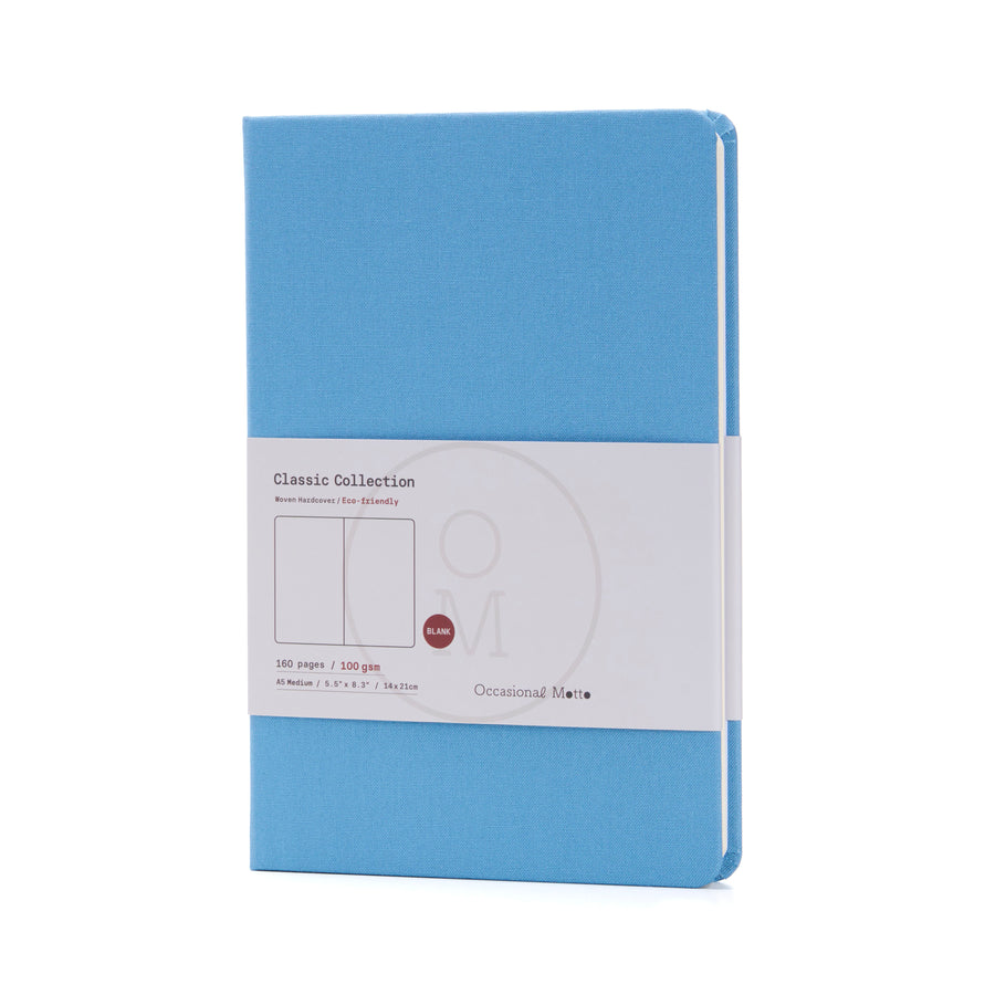 A5 Medium Linen Hardcover Notebooks