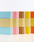 Set of 10 Kraft Cover Sewn Binding Notebooks