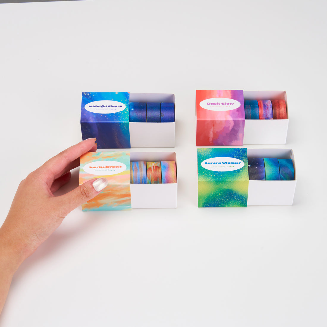 3 Rolls Sky Wonders Washi Tape Set