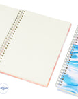 Set of 3 Hardcover Serenity Scenes Spiral Notebooks With 120gsm Ink-proof Pages