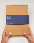 Top Spiral Kraft Cover Notepad