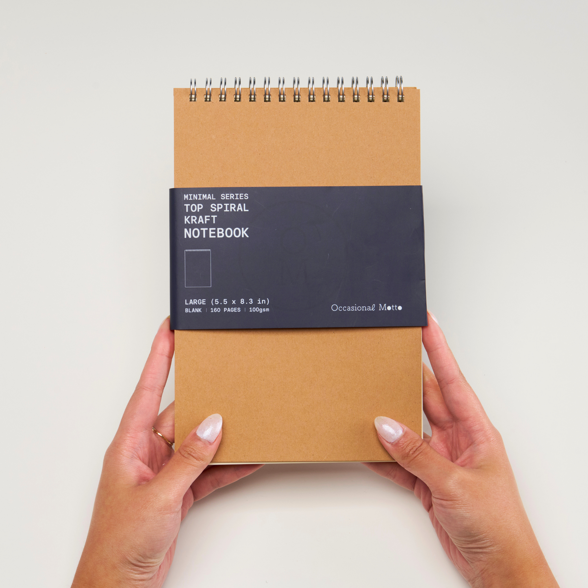 Top Spiral Kraft Cover Notepad