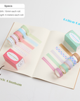 5-Roll Essential Washi Tape Set, 15mm x 5 Meters Each Roll