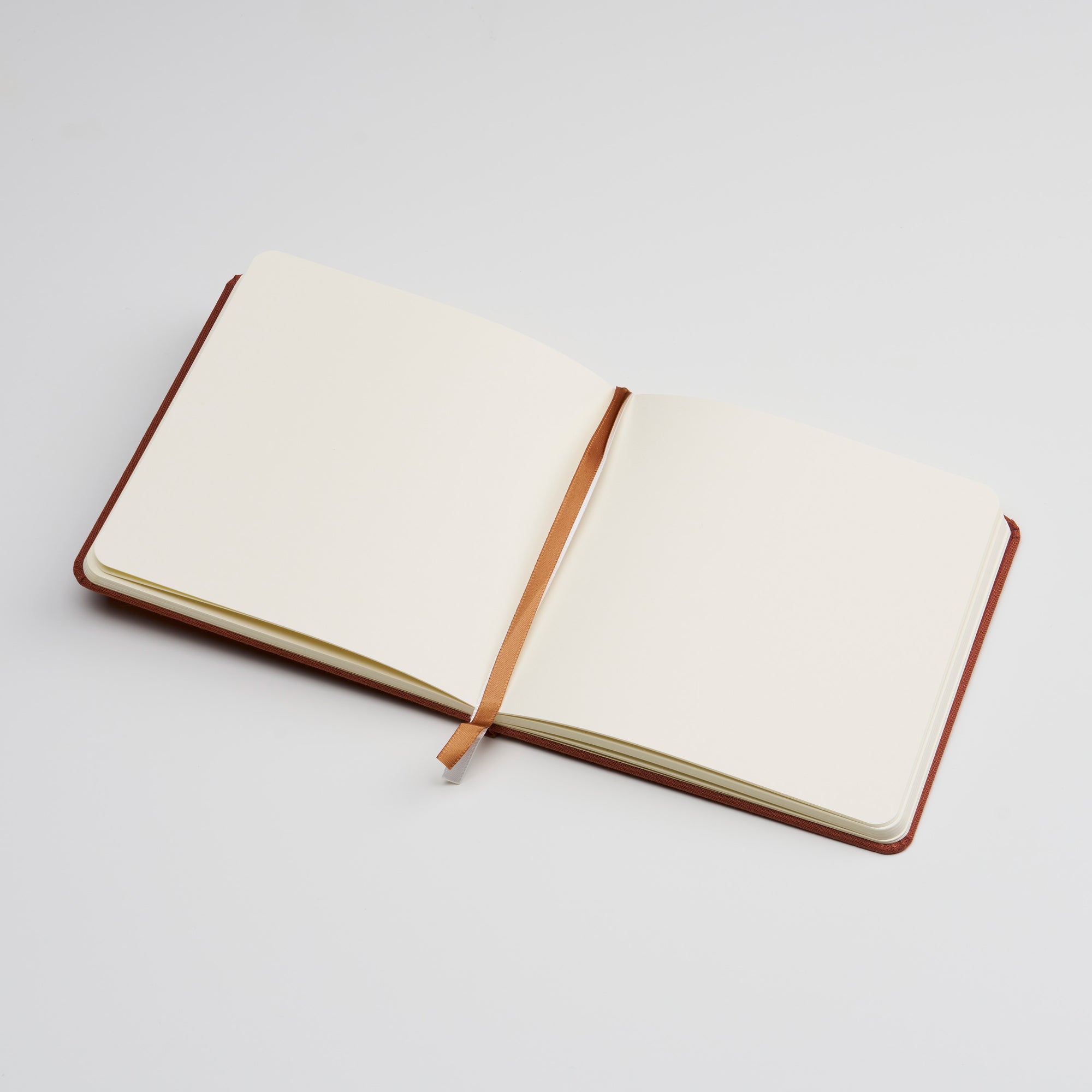 Squared linen cover notebooks