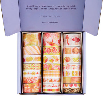 24 Rolls Washi Tape Set