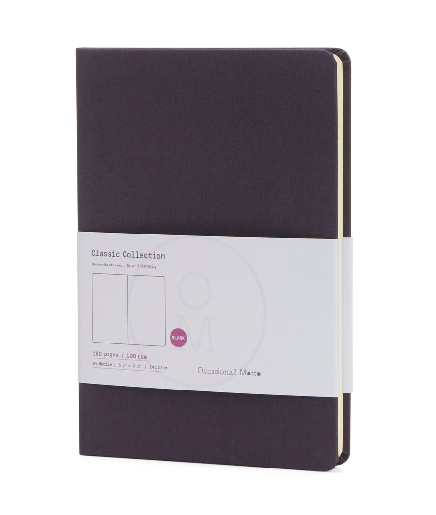A5 Linen Hardcover Notebooks