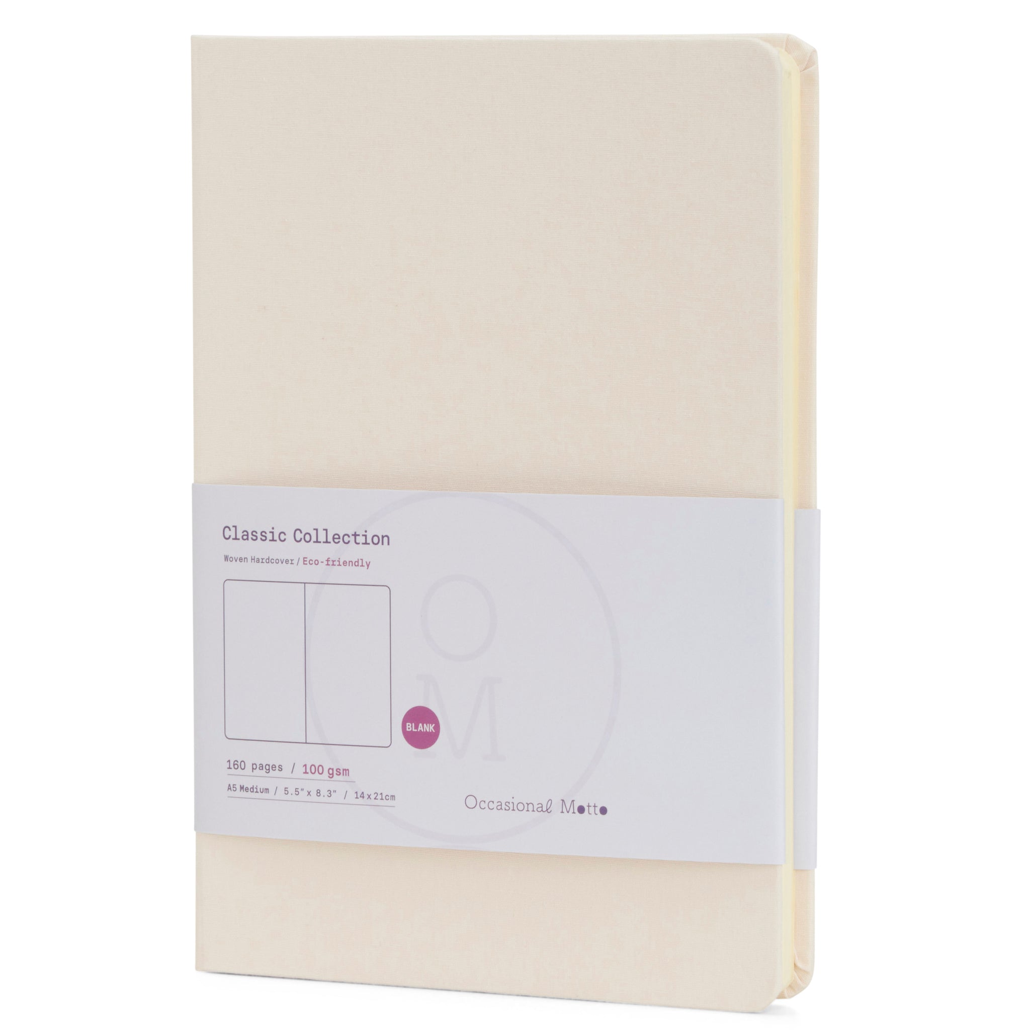 A5 Medium Linen Hardcover Notebooks