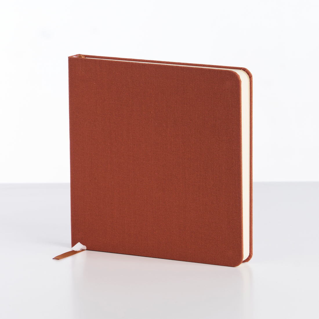 Squared linen cover notebooks