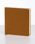 Squared linen cover notebooks