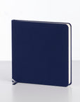 Squared linen cover notebooks