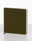 Squared linen cover notebooks