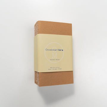 Slim A7 Stitched Bound Notebooks - 3x5.5 in