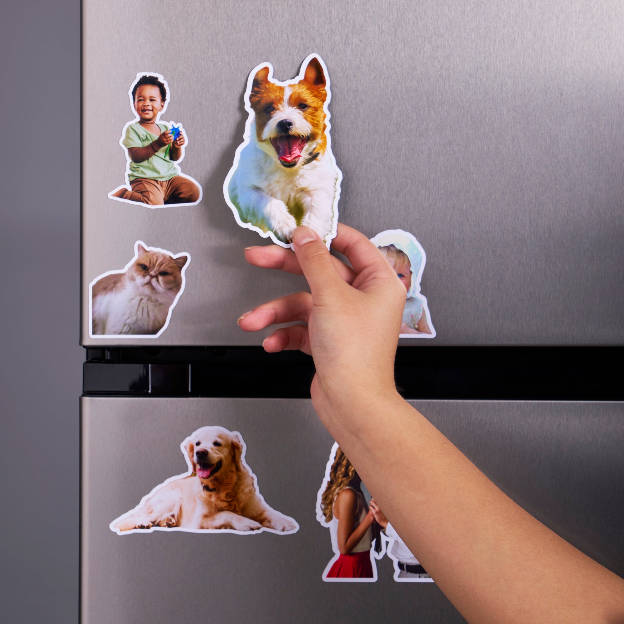 Custom Shaped Fridge Magnet Photo Prints