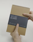 Top Spiral Kraft Cover Notepad