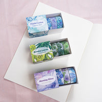 3 Rolls Floral Charm Washi Tape Set