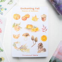 Enchanting Fall Traces of Autumn Sticker Sheet Bundle