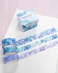 3 Rolls Floral Charm Washi Tape Set