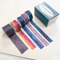 5 Rolls Boundless Nature Washi Tape Set - Signature Wide Collection