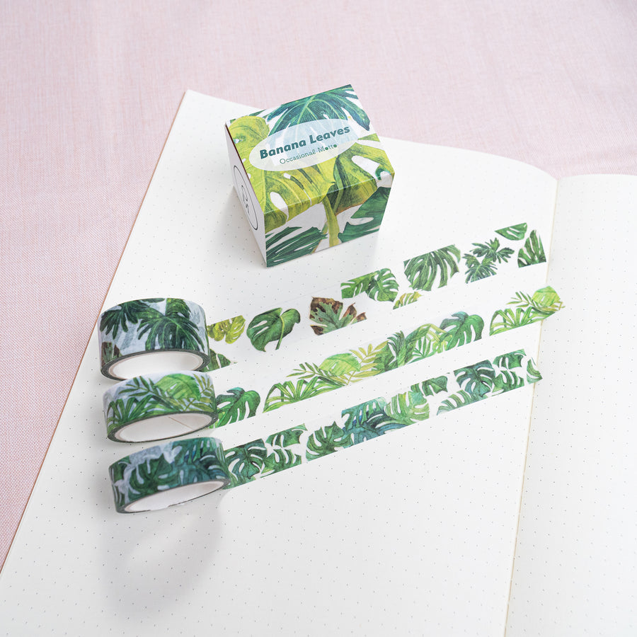 3 Rolls Floral Charm Washi Tape Set – Occasional Motto