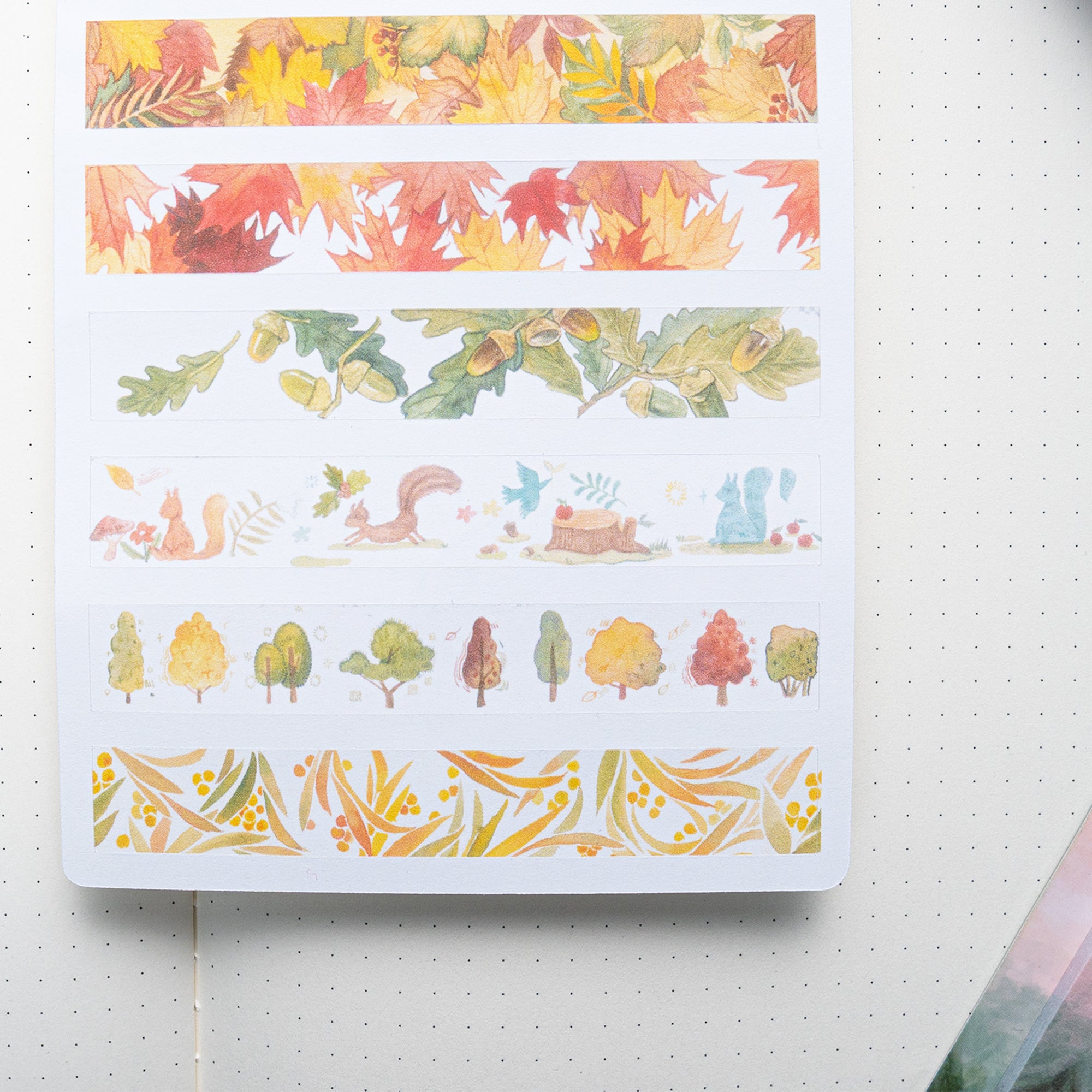 Enchanting Fall Traces of Autumn Sticker Sheet Bundle