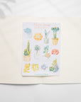 Blissful Spring Watercolor Succulents Sticker Sheet