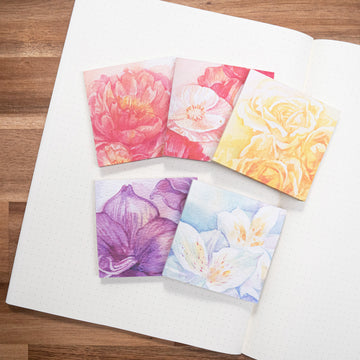 Summer Blooms Sticky Notes