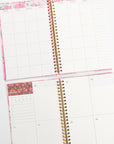 Hardcover Spiral Undated Planner for 12 Months