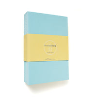Set of 10 Blue Cover Sewn Binding Notebooks