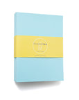 Set of 10 Blue Cover Sewn Binding Notebooks