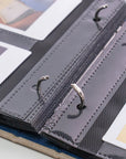 Minimalist Linen Hardcover Photo Album for Instax Mini, i-Type & 600 Film (100 Pockets)