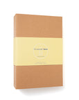 Set of 10 Kraft Cover Sewn Binding Notebooks