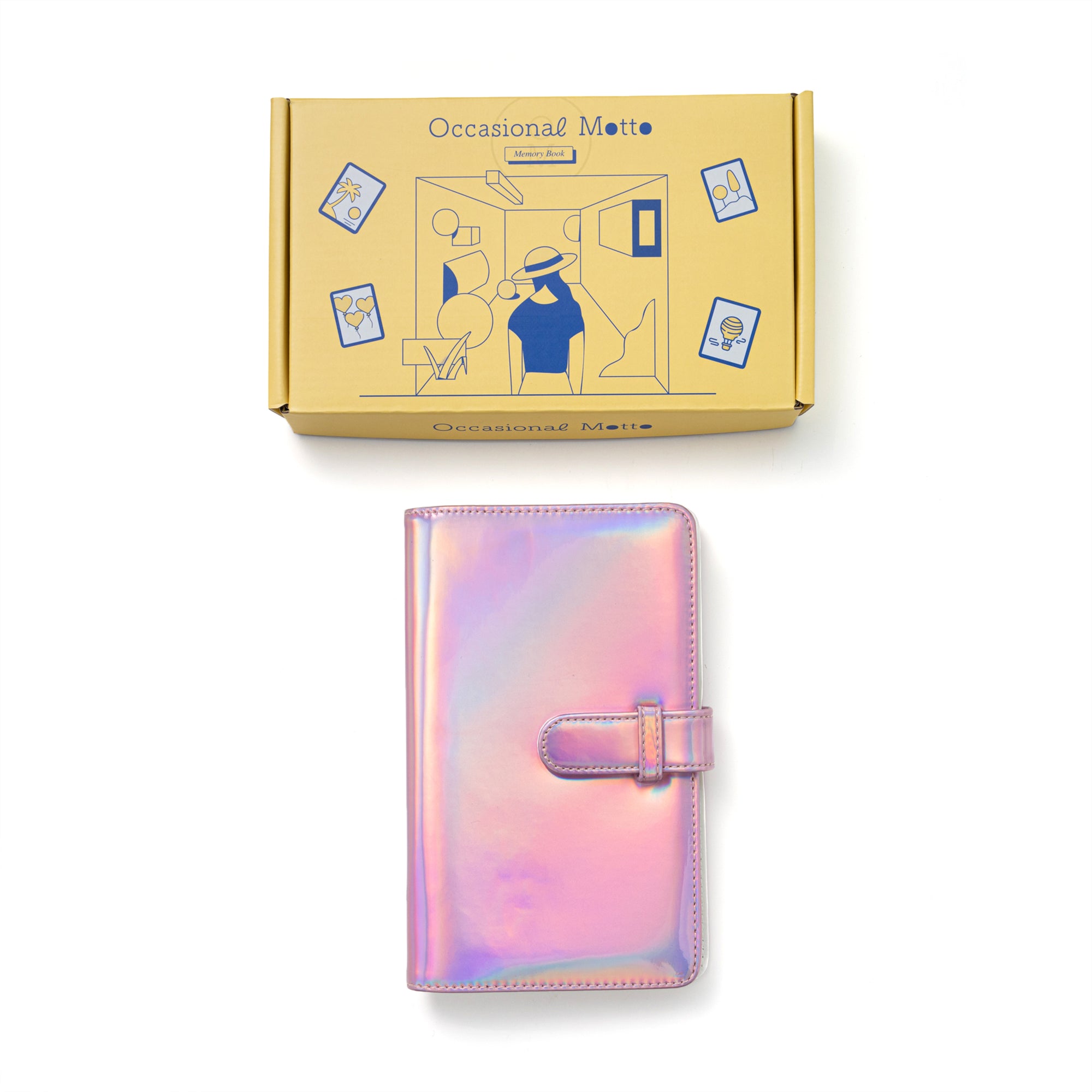 Personalized Holographic Cover Photo Album For Instax Mini (108 Pockets)