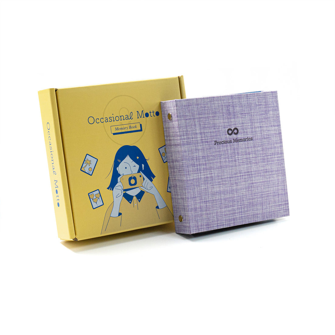 Minimalist Linen Hardcover Photo Album for Inciardi Mini, Instax & i-Type Film