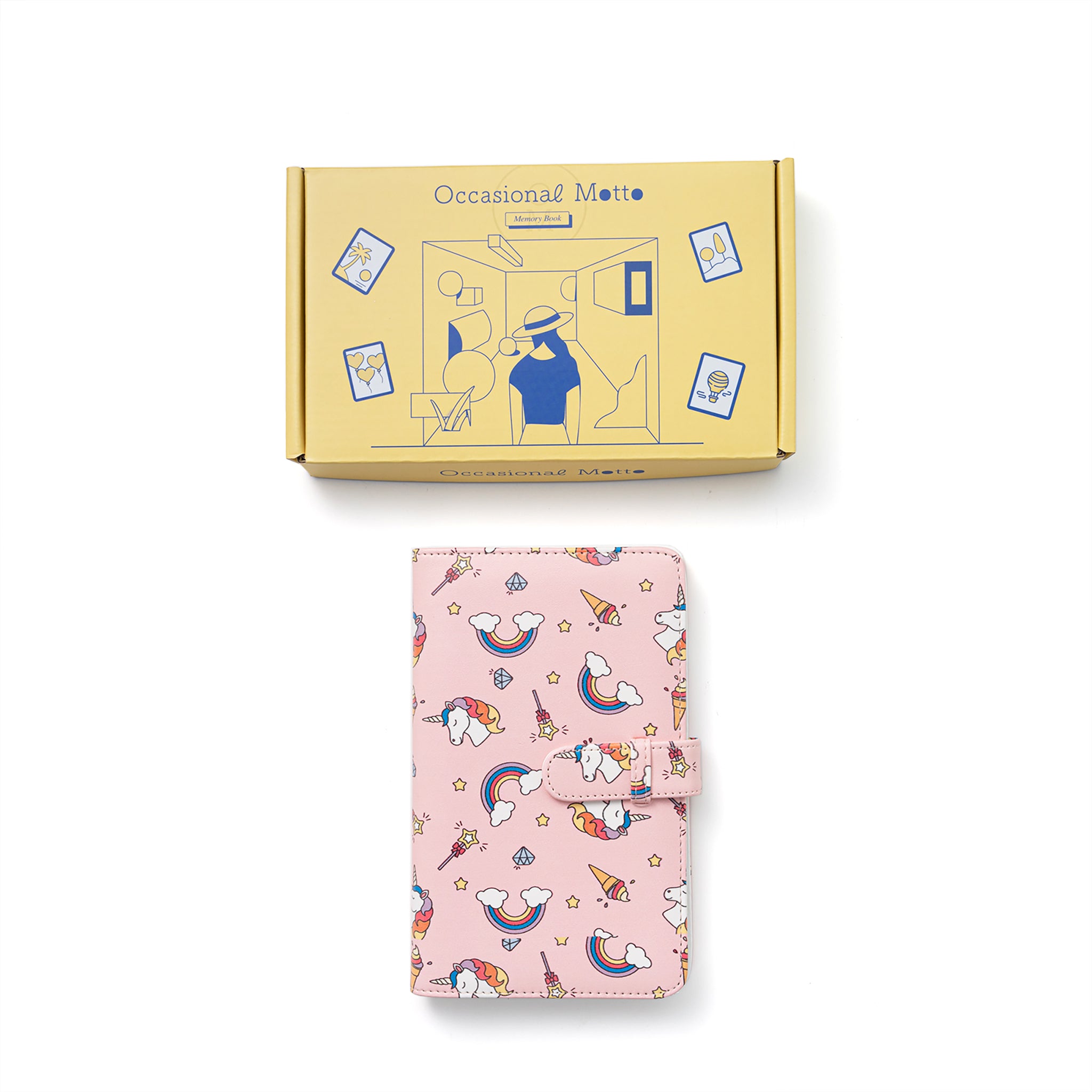 Personalized Premium PU Leather Adorable Print Photo Album For Instax Mini (108 Pockets)